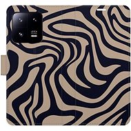 iSaprio Flip Case Zebra Black 02 for Xiaomi 13 Pro - Phone Case