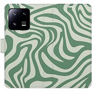 iSaprio Flip Case Zebra Green 02 for Xiaomi 13 Pro - Phone Case