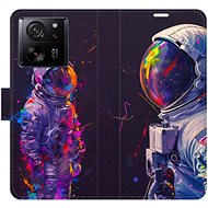 iSaprio Flip Case Neon Astronaut 02 for Xiaomi 13T / 13T Pro - Phone Case