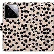 iSaprio Flip Case Dotted 02 for Xiaomi 14 - Phone Case