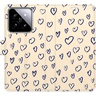 iSaprio Flip case Heart Light 02 for Xiaomi 14 - Phone Case