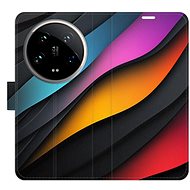 iSaprio Flip Case Color Waves for Xiaomi 14 Ultra - Phone Case