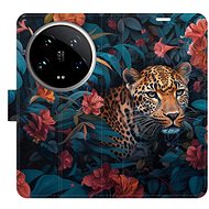 iSaprio Flip Case Flower Jaguar 02 for Xiaomi 14 Ultra - Phone Case