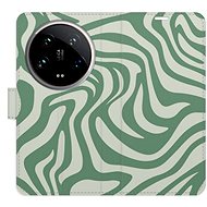 iSaprio Flip Case Zebra Green 02 for Xiaomi 14 Ultra - Phone Case