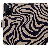 iSaprio Flip Case Zebra Black 02 for Xiaomi Redmi 10 - Phone Case
