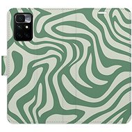 iSaprio Flip Case Zebra Green 02 for Xiaomi Redmi 10 - Phone Case