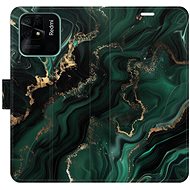iSaprio Flip case Emerald 02 for Xiaomi Redmi 10C - Phone Case