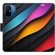 iSaprio Flip case Color Waves for Xiaomi Redmi 12C - Phone Case