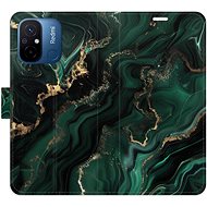 iSaprio Flip case Emerald 02 for Xiaomi Redmi 12C - Phone Case