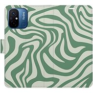 iSaprio Flip case Zebra Green 02 for Xiaomi Redmi 12C - Phone Case