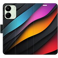 iSaprio Flip case Color Waves for Xiaomi Redmi 13C - Phone Case