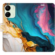 iSaprio Flip case Colourful Marble for Xiaomi Redmi 13C - Phone Case