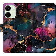 iSaprio Flip case Dark Marble for Xiaomi Redmi 13C - Phone Case