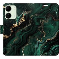 iSaprio Flip case Emerald 02 for Xiaomi Redmi 13C - Phone Case