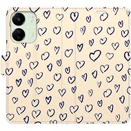 iSaprio Flip case Heart Light 02 for Xiaomi Redmi 13C - Phone Case