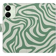 iSaprio Flip case Zebra Green 02 for Xiaomi Redmi 13C - Phone Case