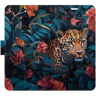 iSaprio Flip case Flower Jaguar 02 for Xiaomi Redmi 8 - Phone Case