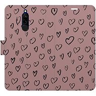 iSaprio Flip case Heart Dark 02 for Xiaomi Redmi 8 - Phone Case