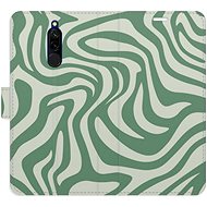 iSaprio Flip Case Zebra Green 02 for Xiaomi Redmi 8 - Phone Case