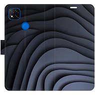 iSaprio Flip case Dark Waves for Xiaomi Redmi 9C - Phone Case