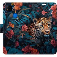 iSaprio Flip case Flower Jaguar 02 for Xiaomi Redmi 9C - Phone Case