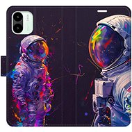 iSaprio Flip case Neon Astronaut 02 for Xiaomi Redmi A1 / A2 - Phone Case
