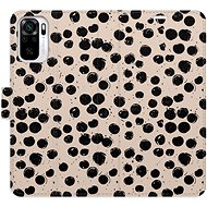 iSaprio Flip case Dotted 02 for Xiaomi Redmi Note 10 / Note 10S - Phone Case