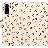 iSaprio Flip case Heart Light 02 for Xiaomi Redmi Note 10 / Note 10S - Phone Case