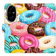 iSaprio Flip Case Donuts Pattern 02 for Honor 200 Pro - Phone Cover