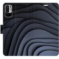 iSaprio Flip case Dark Waves for Xiaomi Redmi Note 10 5G - Phone Case