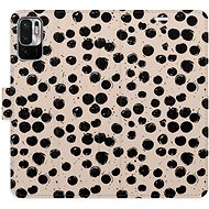 iSaprio Flip case Dotted 02 for Xiaomi Redmi Note 10 5G - Phone Case