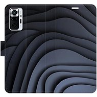 iSaprio Flip case Dark Waves for Xiaomi Redmi Note 10 Pro - Phone Case