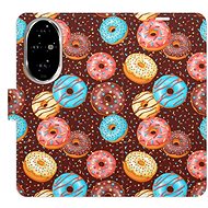 iSaprio Flip Case Donuts Pattern for Honor 200 Pro - Phone Cover