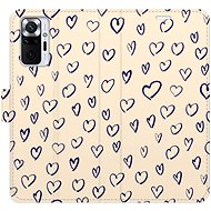 iSaprio Flip case Heart Light 02 for Xiaomi Redmi Note 10 Pro - Phone Case