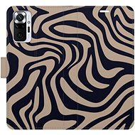 iSaprio Flip case Zebra Black 02 for Xiaomi Redmi Note 10 Pro - Phone Case