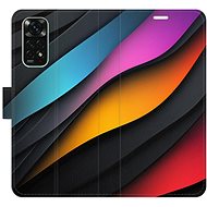 iSaprio Flip case Color Waves for Xiaomi Redmi Note 11 / Note 11S - Phone Case
