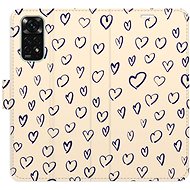 iSaprio Flip case Heart Light 02 for Xiaomi Redmi Note 11 / Note 11S - Phone Case
