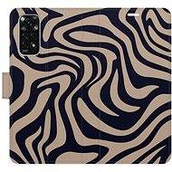 iSaprio Flip case Zebra Black 02 for Xiaomi Redmi Note 11 / Note 11S - Phone Case