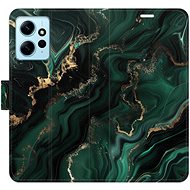 iSaprio Flip case Emerald 02 for Xiaomi Redmi Note 12 5G - Phone Case