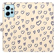 iSaprio Flip case Heart Light 02 for Xiaomi Redmi Note 12 5G - Phone Case
