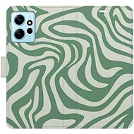 iSaprio Flip case Zebra Green 02 for Xiaomi Redmi Note 12 5G - Phone Case