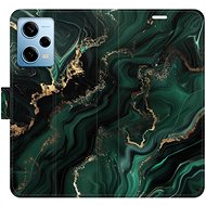iSaprio Flip case Emerald 02 for Xiaomi Redmi Note 12 Pro 5G / Poco X5 Pro 5G - Phone Case