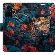 iSaprio Flip case Flower Jaguar 02 for Xiaomi Redmi Note 12S - Phone Case