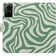 iSaprio Flip case Zebra Green 02 for Xiaomi Redmi Note 12S - Phone Case