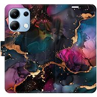 iSaprio Flip case Dark Marble for Xiaomi Redmi Note 13 - Phone Case