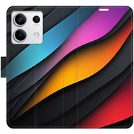 iSaprio Flip case Color Waves for Xiaomi Redmi Note 13 5G - Phone Case
