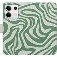 iSaprio Flip case Zebra Green 02 for Xiaomi Redmi Note 13 5G - Phone Case