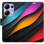 iSaprio Flip case Color Waves for Xiaomi Redmi Note 13 Pro - Phone Case