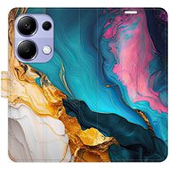 iSaprio Flip case Colourful Marble for Xiaomi Redmi Note 13 Pro - Phone Case