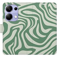 iSaprio Flip case Zebra Green 02 for Xiaomi Redmi Note 13 Pro - Phone Case